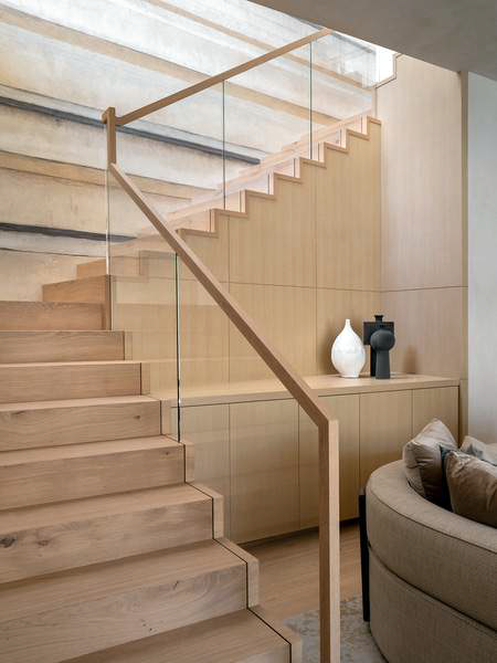 Modern interior stairs