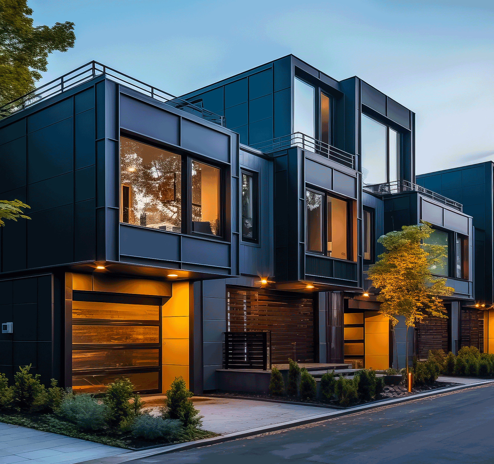 Contemporary urban home